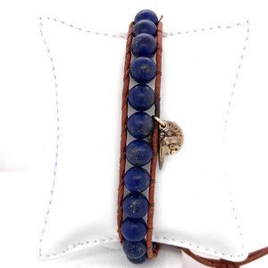 Chan Luu Lapis Lazuli Single Wrap Bracelet